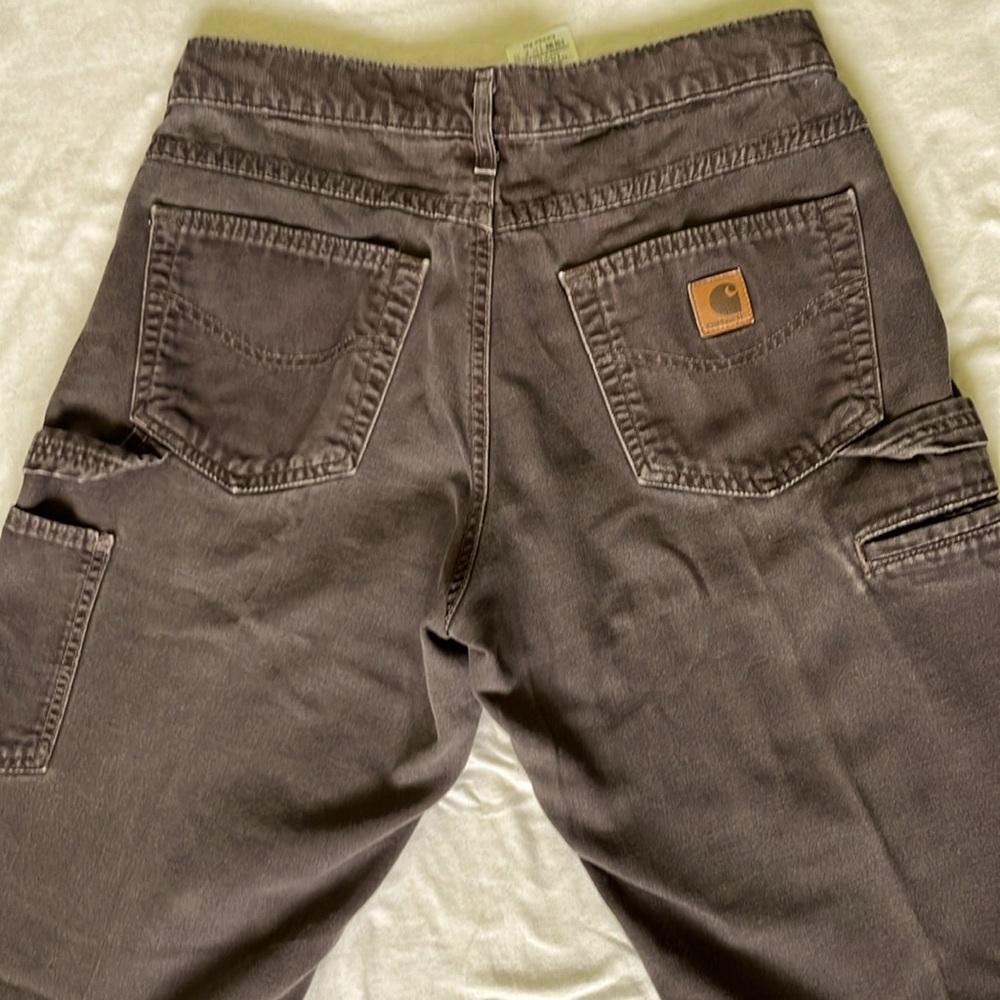 Carhartt loose fit jeans Size 31x32 Brown EUC